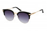 Kristian Olsen Sonnenbrille graue Gläser, Rahmen gold, schwarz