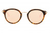 Kristian Olsen Sonnenbrille braune Gläser, Rahmen braun, gold, Horn-Optik